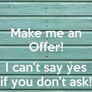 All reasonable offers will be considered!
